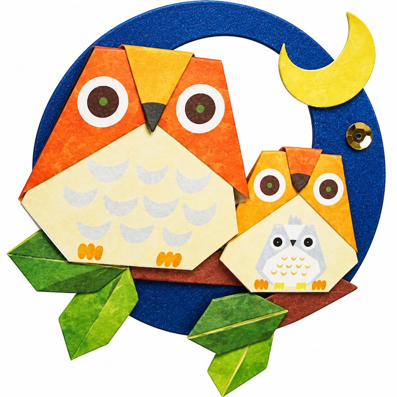 Japansk Hobbykit til Hængedekoration - Ugler