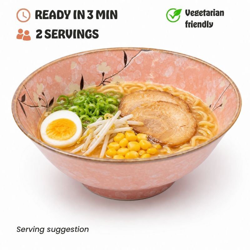 Japansk Instant Ramen - Sapporo Miso