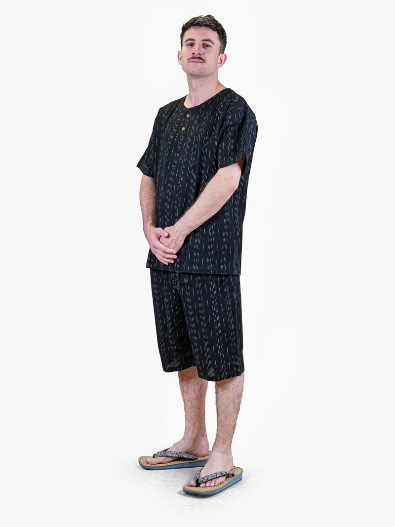 Japansk Jinbei Herre – Kuro