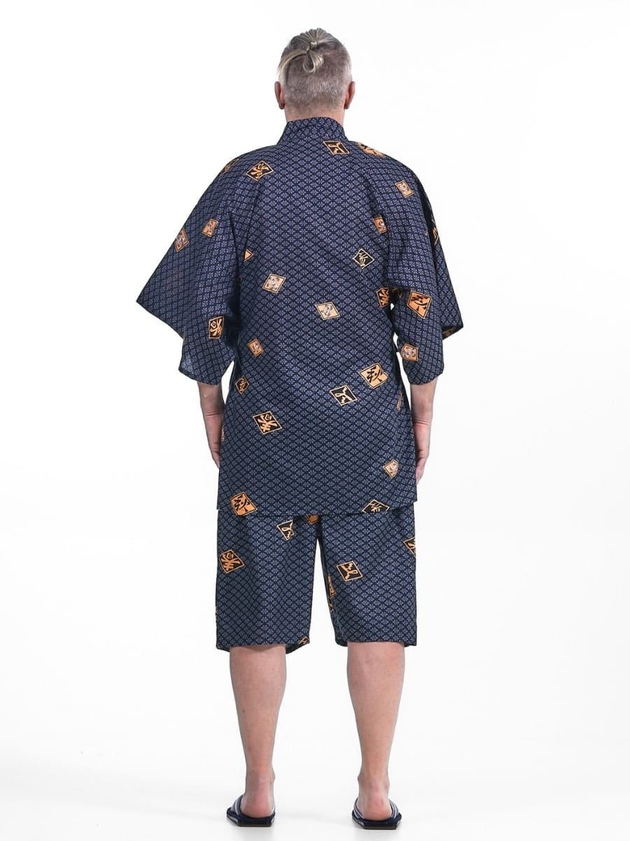 Japansk Jinbei Man-diamant