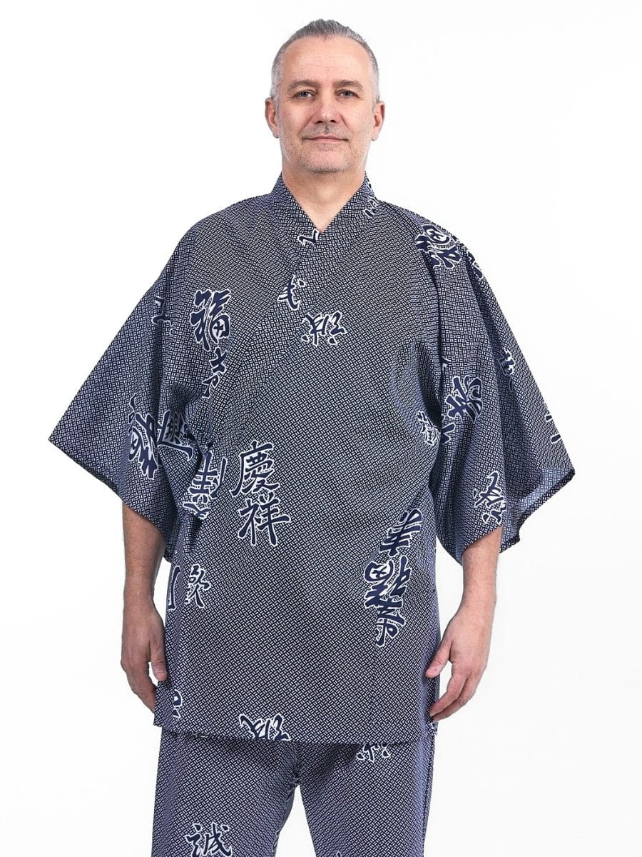 Japansk Jinbei Man Yorokobi