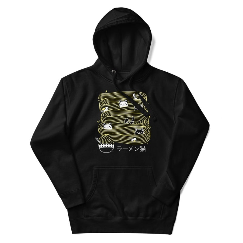 Japansk Kawaii Ramen-sweatshirt S