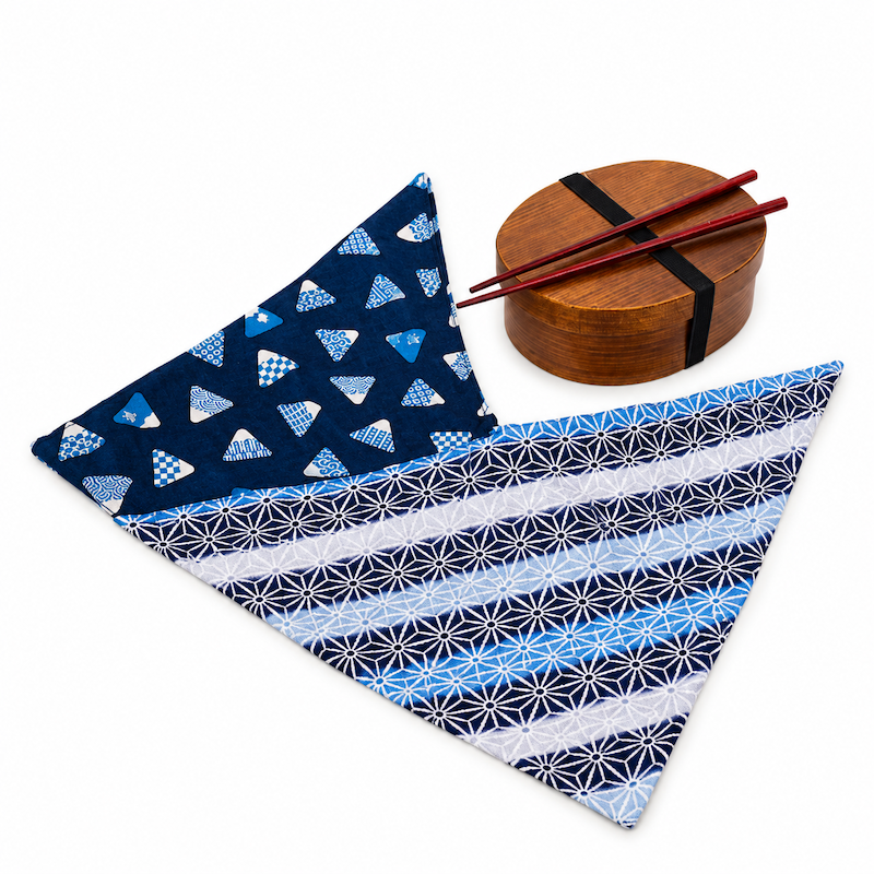 Japansk Knyttepose Azuma Bukuro Indigo