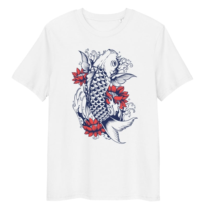 Japansk Koi Karpe T-shirt S