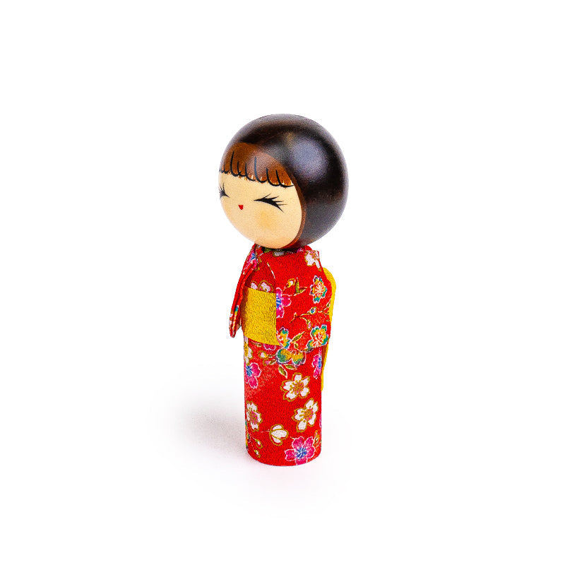 Japansk Kokeshi Dukke - Koiki