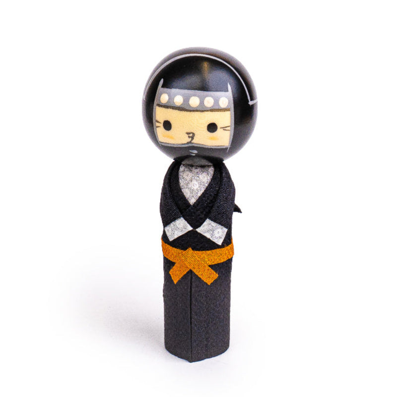 Japansk Kokeshi Dukke - Ninja