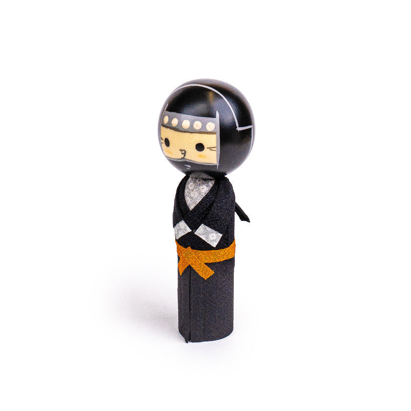 Japansk Kokeshi Dukke - Ninja