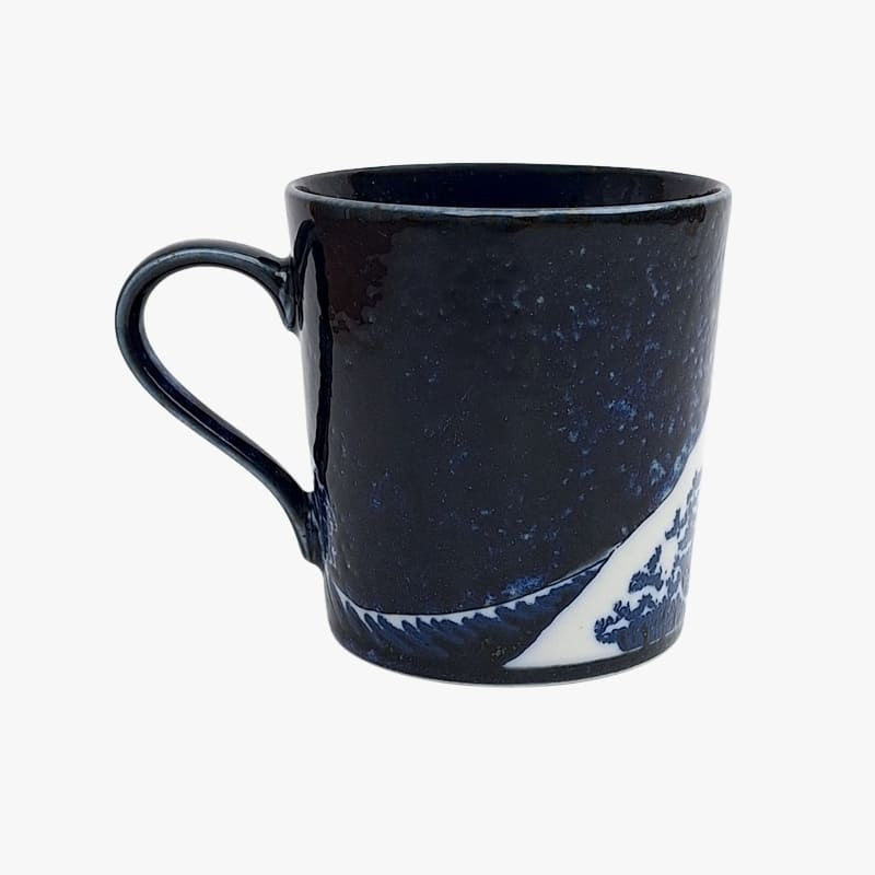 Japansk krus Kanagawa Blue