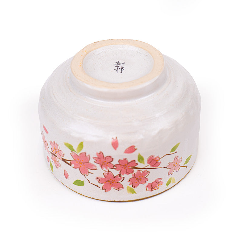 Japansk Matcha Skål - Kirsebærblomst