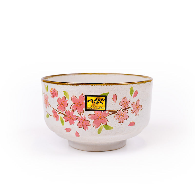 Japansk Matcha Skål - Kirsebærblomst