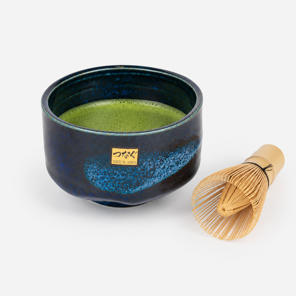 Japansk matchaskål Chawan Izayoi