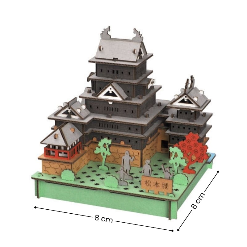 Japansk miniaturemodel - Matsumoto Slot