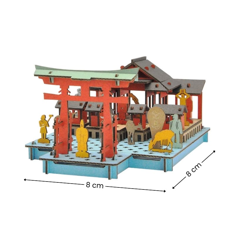 Japansk miniaturemodel - Miyajima
