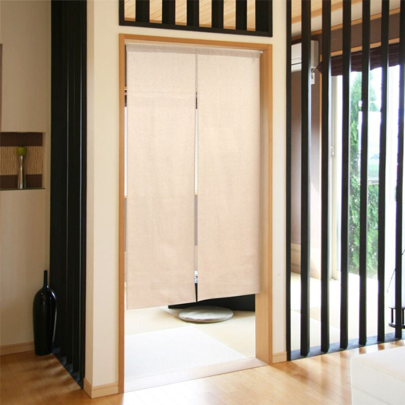 Japansk Noren Naturligt linned 85 x 150 cm