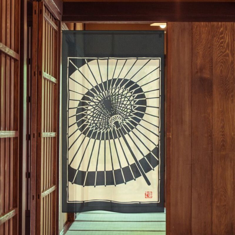 Japansk Noren-paraply 85 x 150 cm