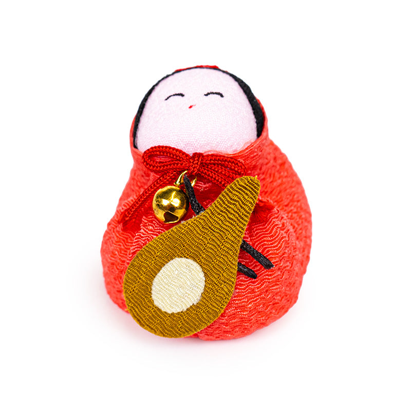 Japansk Otedama-Dukke Chirimen Benten