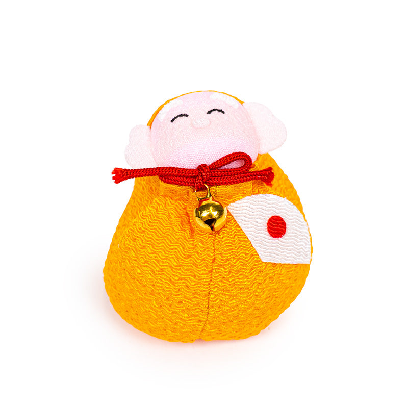 Japansk Otedama-Dukke Chirimen Hotei