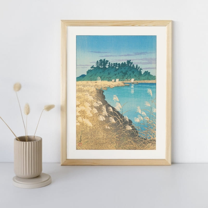 Japansk plakat Ichikawa-tryk A3