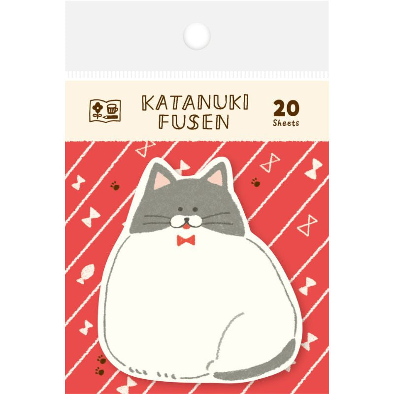 Japansk post-it kat og butterfly