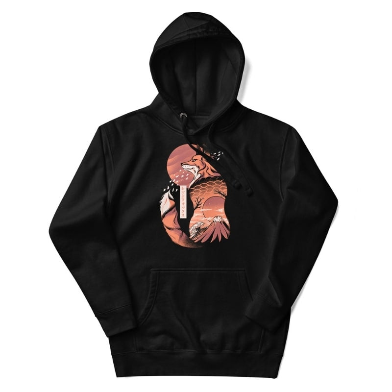 Japansk ræv sweat top S