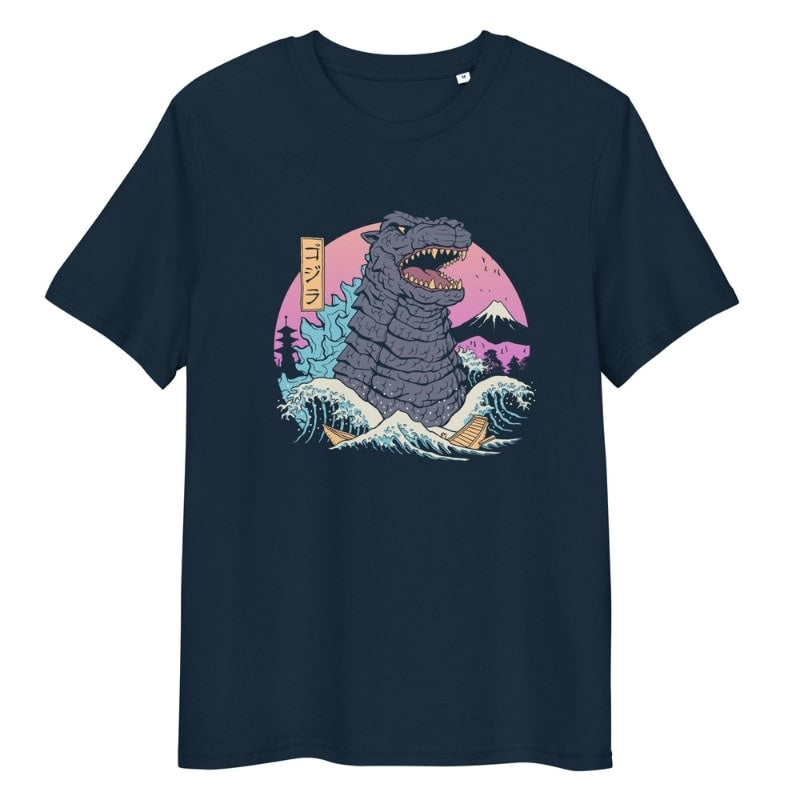 Japansk retro Kaiju T-shirt S