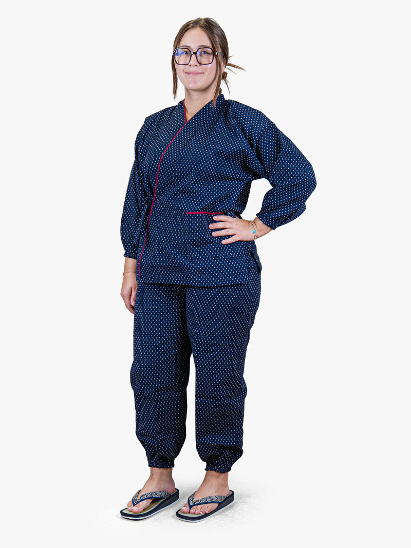 Japansk Samue-pyjamas Dame – Arare