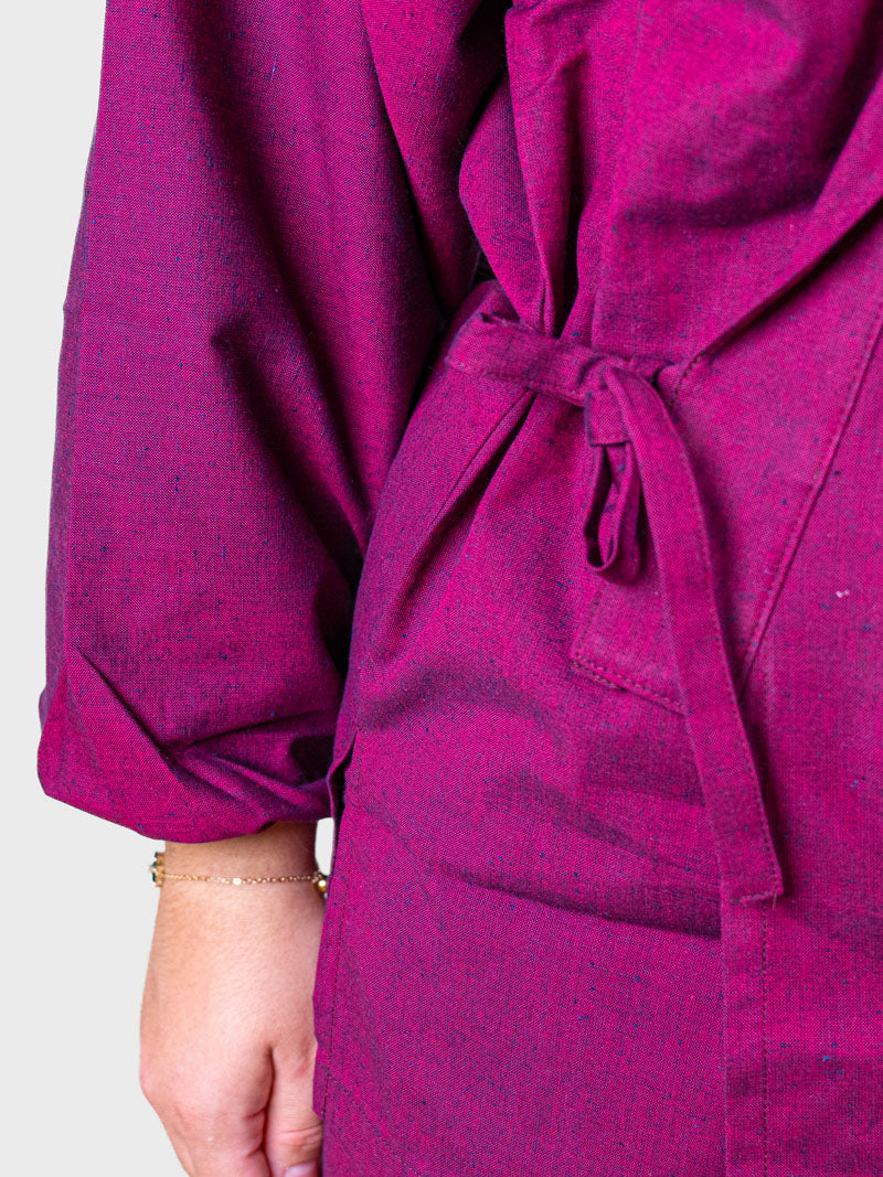 Japansk Samue-pyjamas Dame – Fuchsia