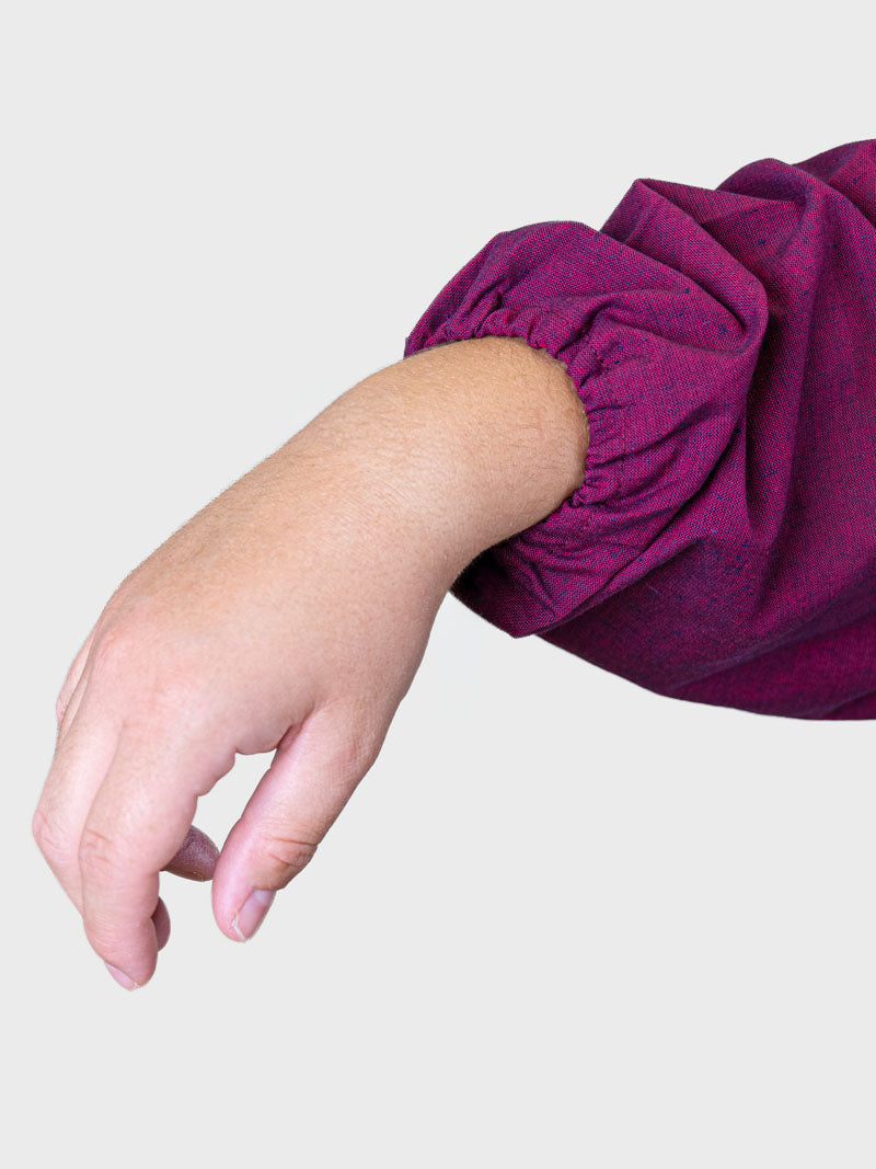 Japansk Samue-pyjamas Dame – Fuchsia