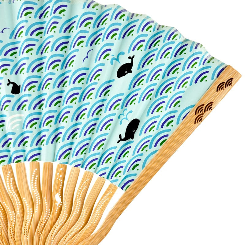 Japansk Seigaiha-fan