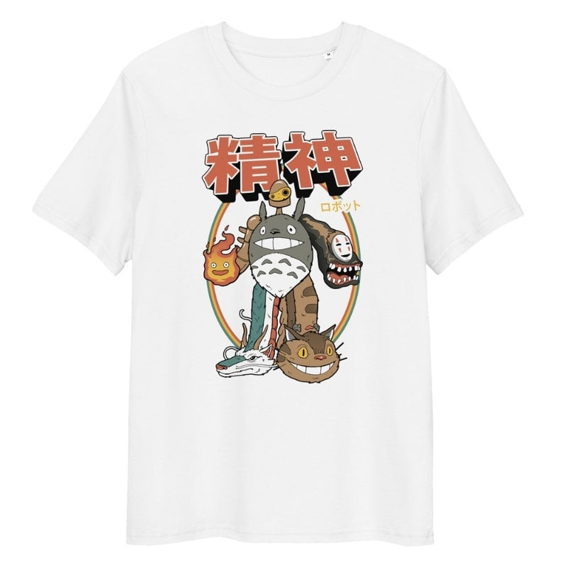 Japansk Seishin T-shirt S / Hvid