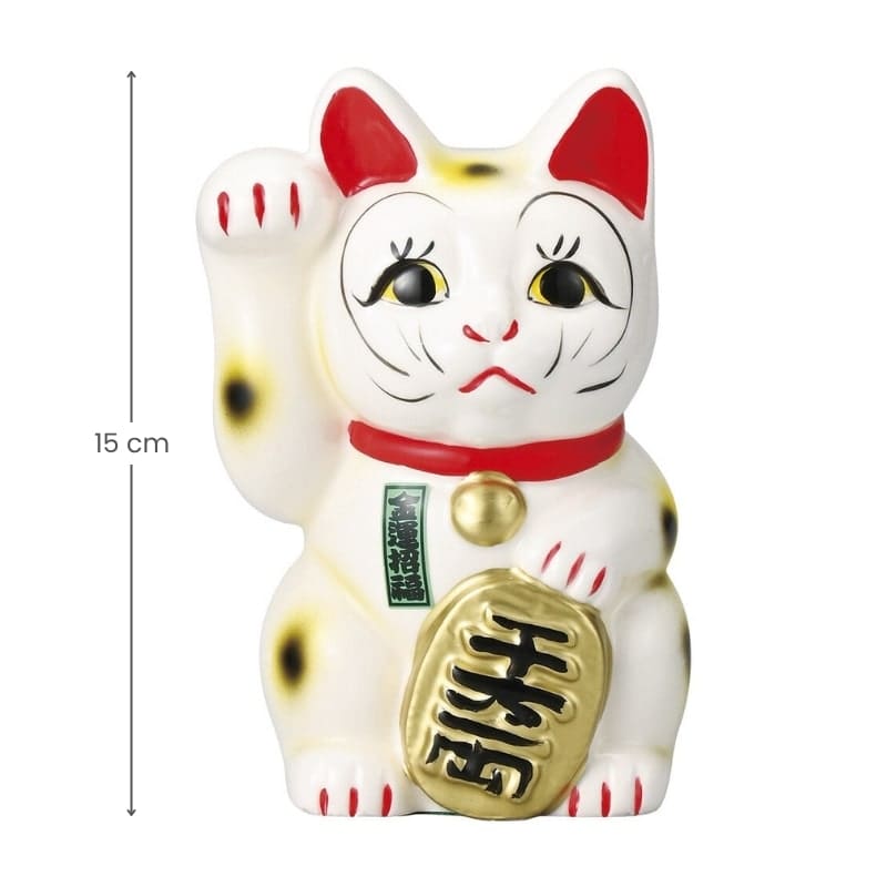Japansk Seto Maneki Neko - 15 cm