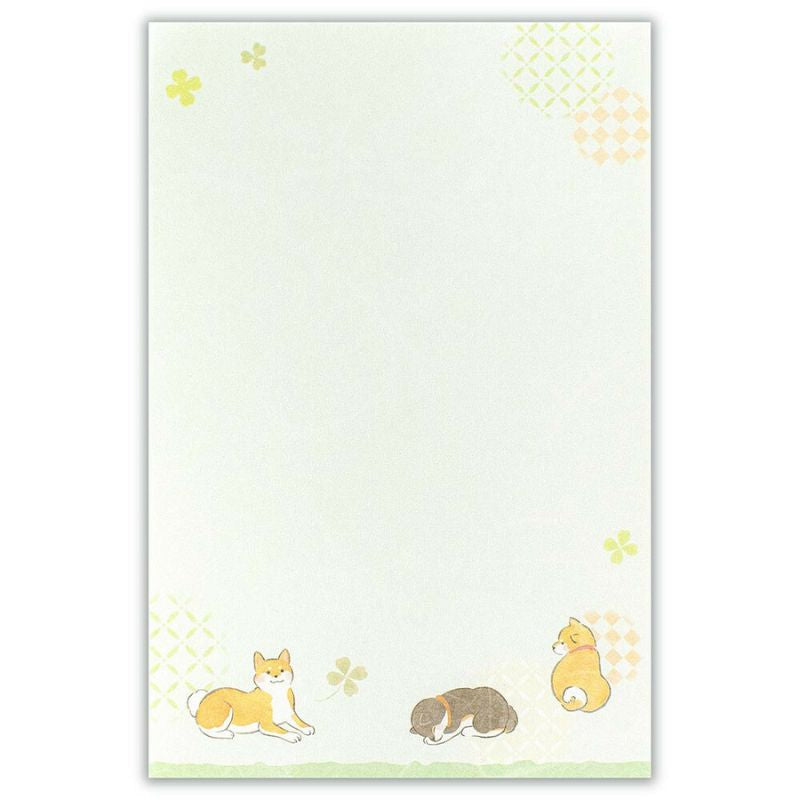 Japansk Shiba Inu brevpapir