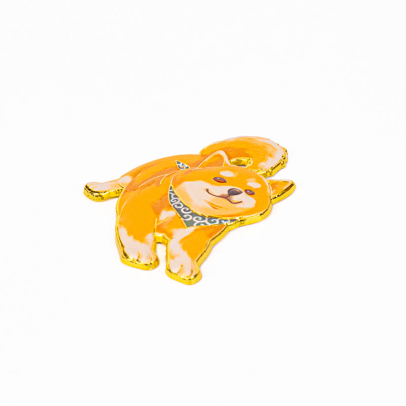 Japansk Shiba Inu-magnet af metal