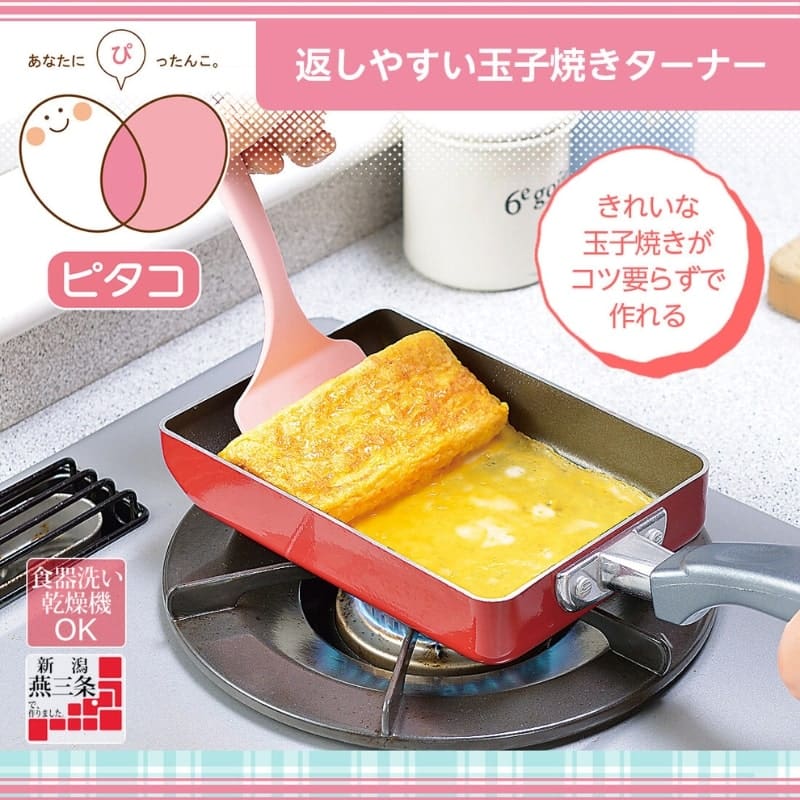Japansk spatel Tamagoyaki omelet