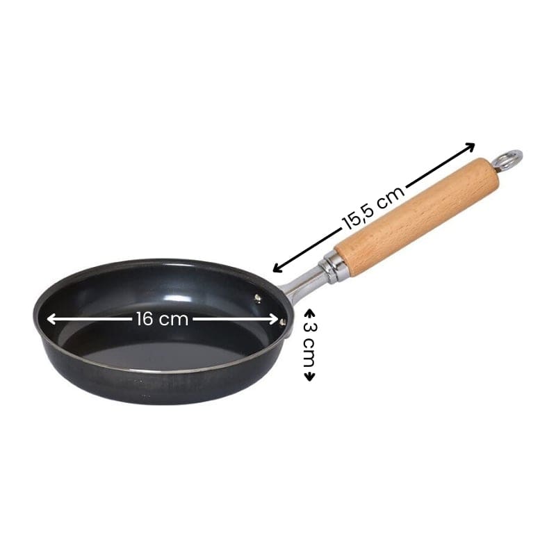 Japansk stegepande - 16 cm