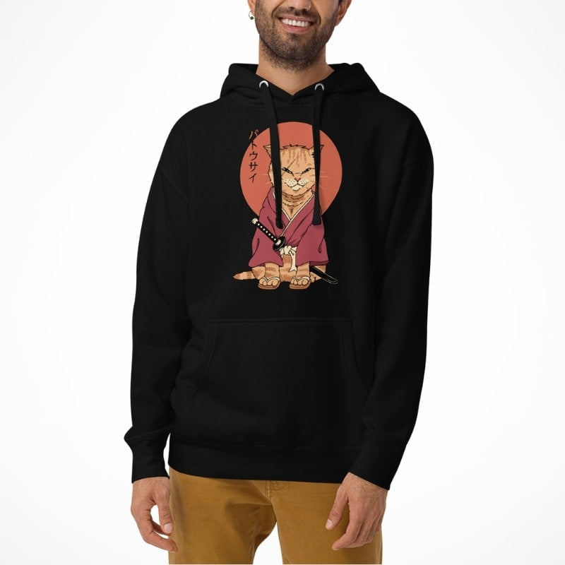 Japansk sweatshirt Neko Battôsaï