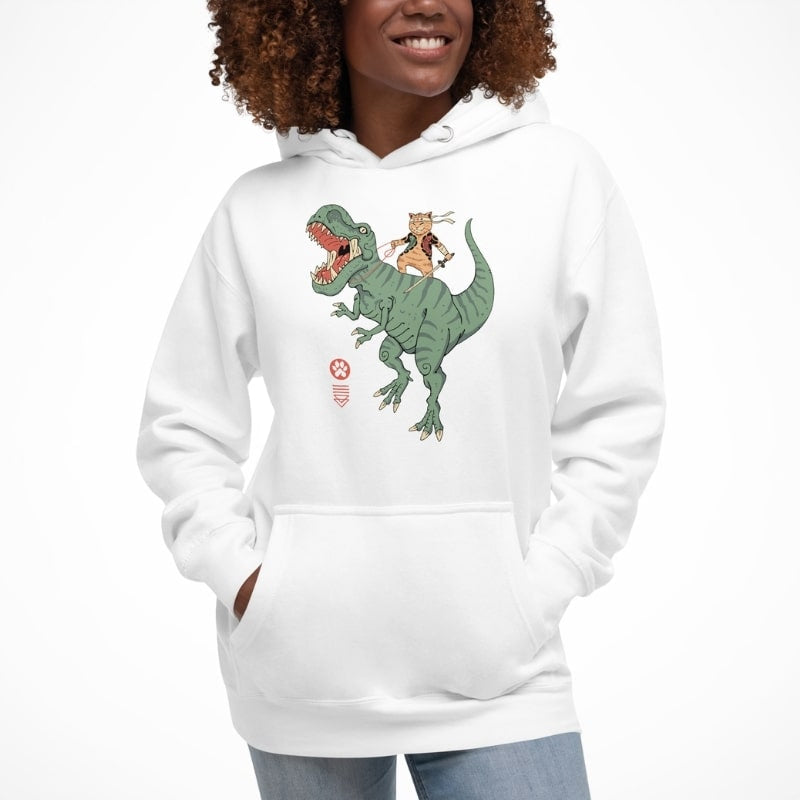 Japansk sweatshirt Neko T-Rex