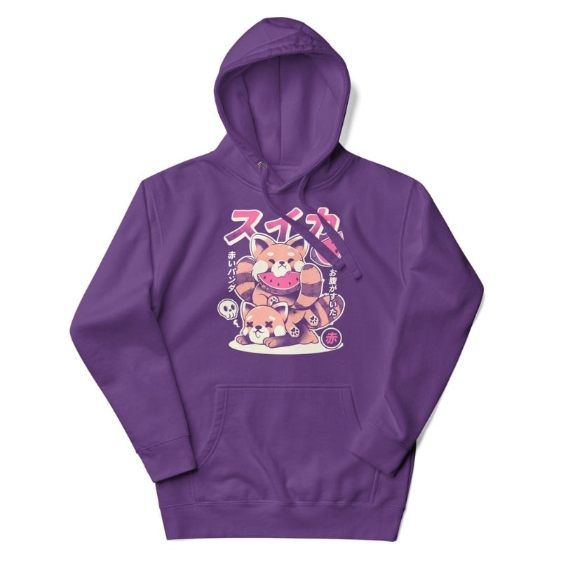 Japansk sweatshirt Red Panda S