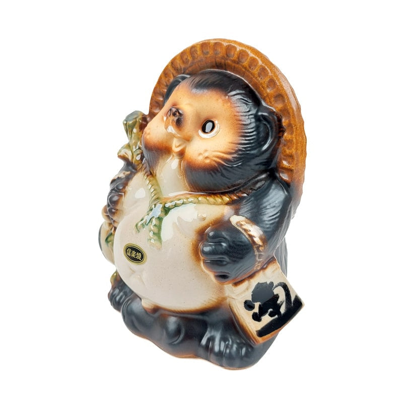 Japansk Tanuki-statuette 17 cm