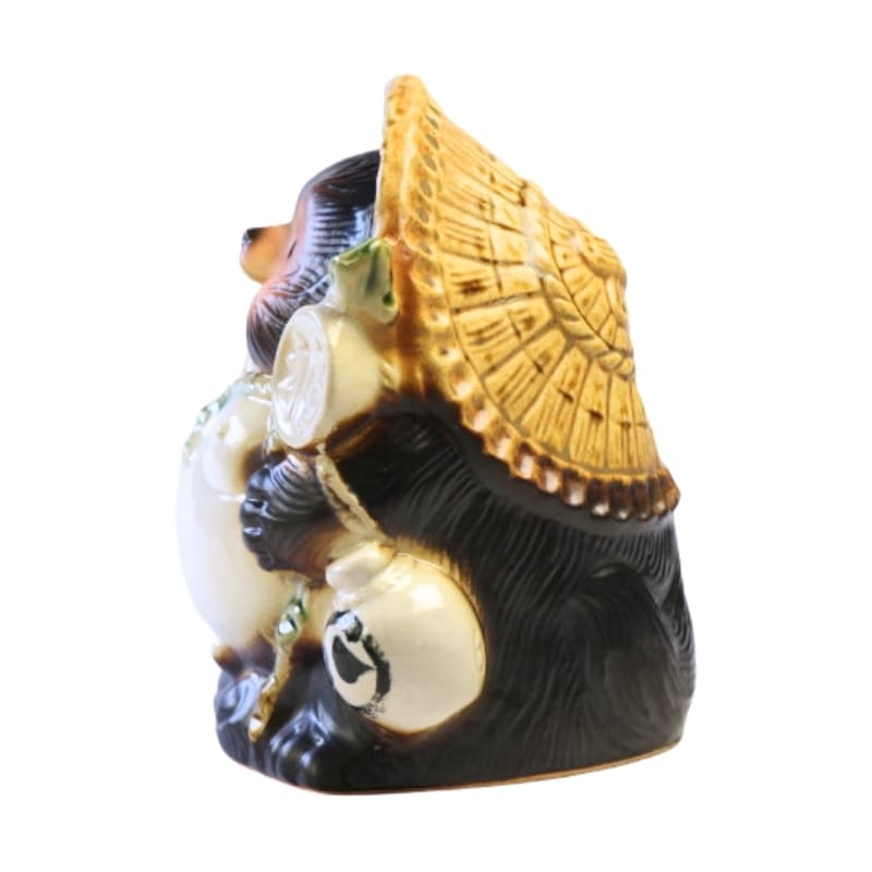 Japansk Tanuki-statuette 19 cm