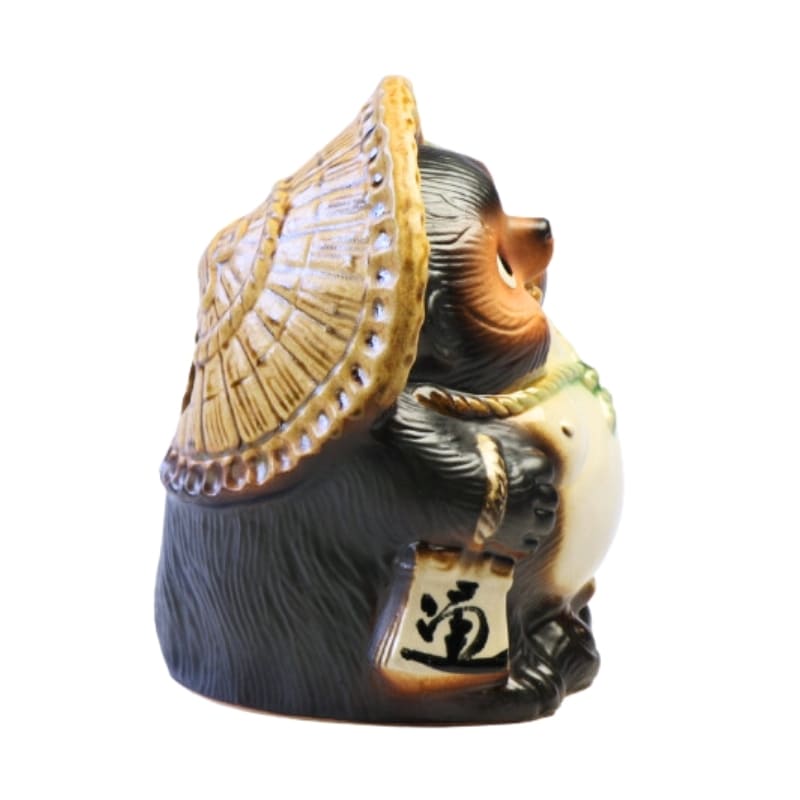 Japansk Tanuki-statuette 19 cm