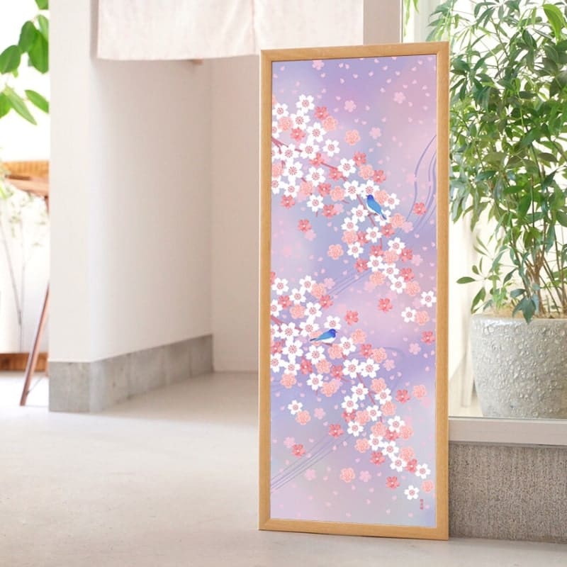 Japansk Tenugui Sakura Ame