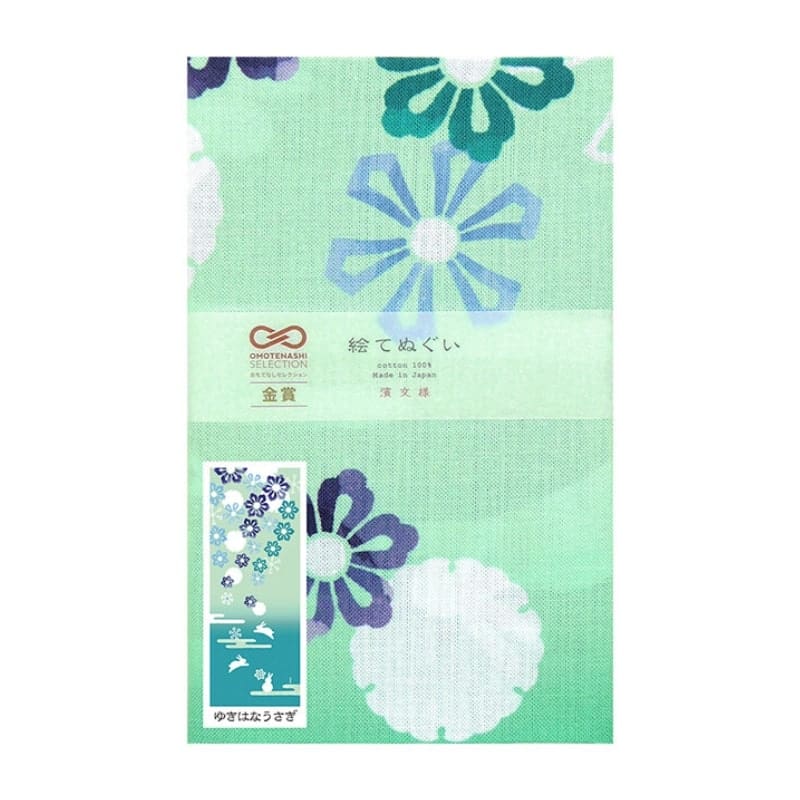 Japansk Tenugui Yukihana Usagi