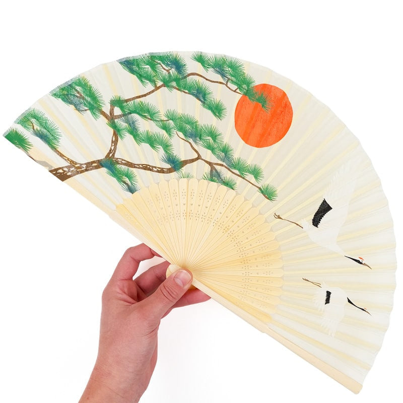 Japansk trane og fyrretræsvifte