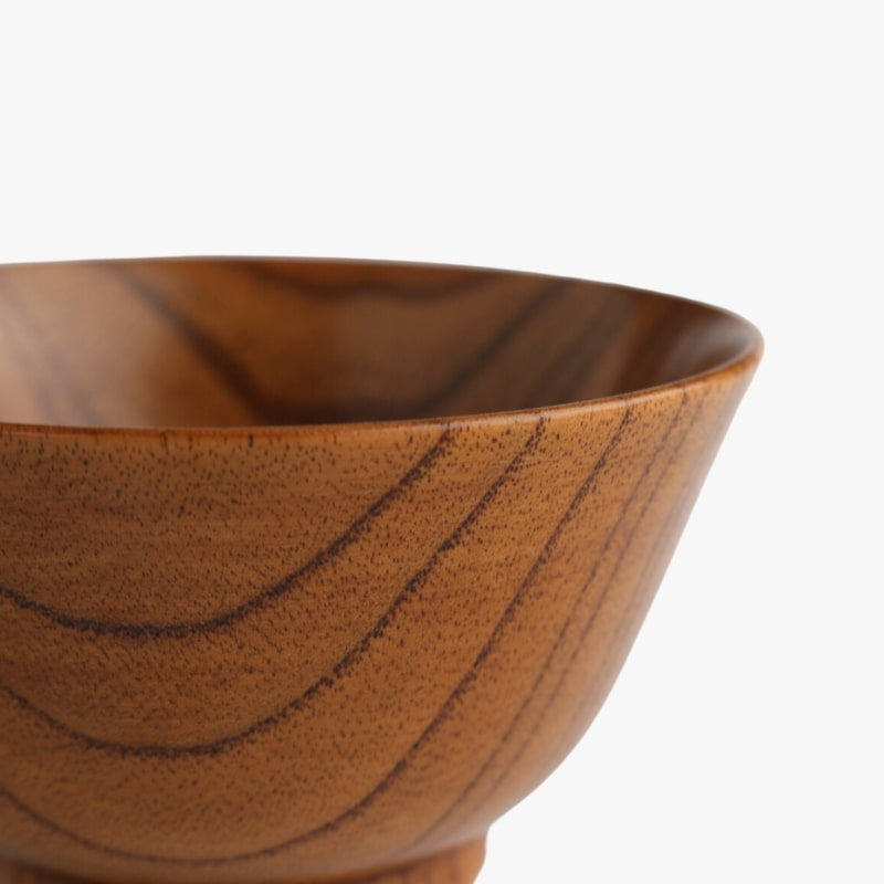Japansk urushi træskål