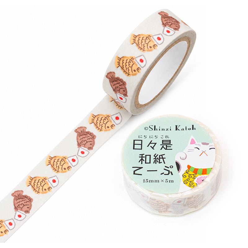 Japansk Washi-Tape - Taiyaki
