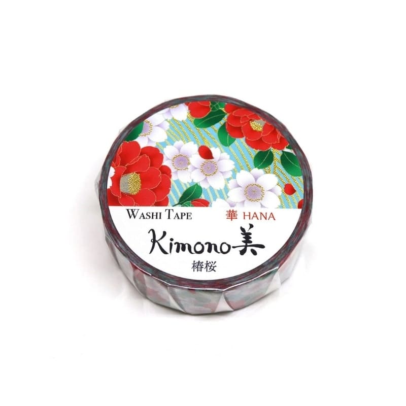 Japansk Washi Tape Tsubaki