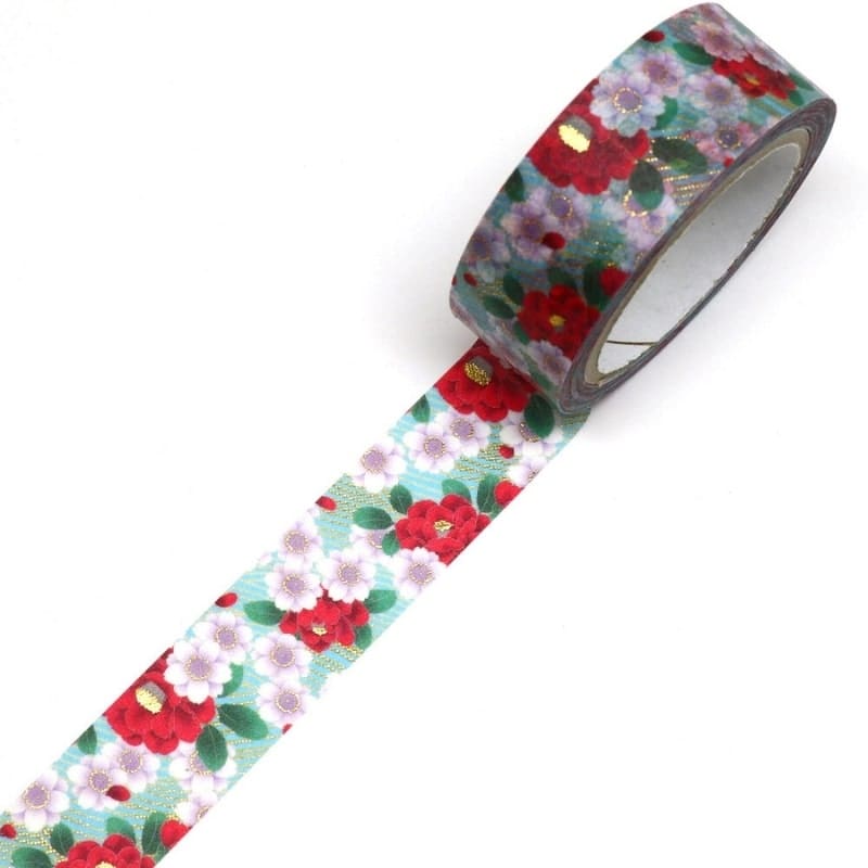 Japansk Washi Tape Tsubaki