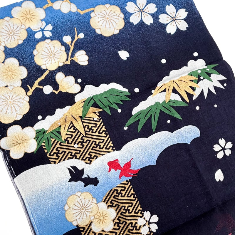 Japanske Four Seasons Tenugui