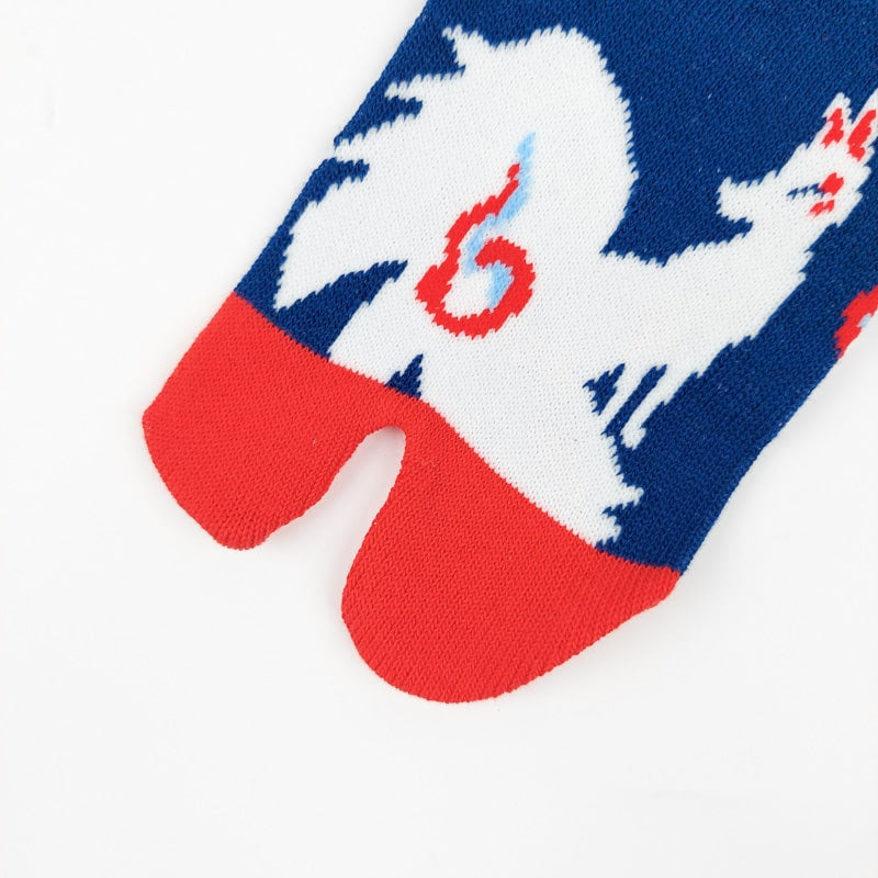 Japanske Kitsune-sokker EU 35-39